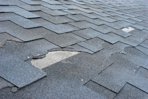 Broken & Missing Shingle Roof Repair in Saint James